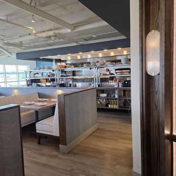 Six & Sky Rooftop Grille - The dining area and Open Kitchen. - Steakhouses Near Me - Roanoke, Virginia