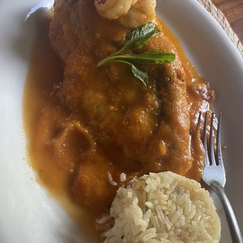 Carmelitas Cafe - Chile Relleno- shrimp and without cheese - Mexican Near Me - Zihuatanejo, GRO Carmelitas Cafe - Chile Relleno- shrimp and without cheese - Mexican Near Me - Zihuatanejo, GRO
