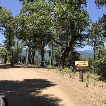 Pine Point Picnic Area - The sign - Boating Near Me - Potter Valley, California