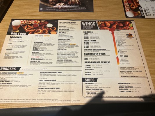 Menu photo 1 Buffalo Wild Wings Sugar Land, TX
