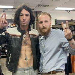 Iron Nation Harley Davidson - Ezra Miller Loves Iron Nation