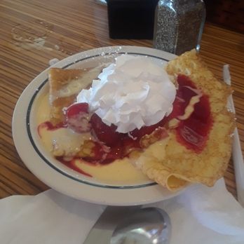 IHOP - Strawberry crepes. - Breakfast & Brunch Near Me - Greenville, Texas