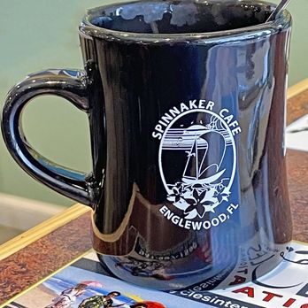 Spinnaker Cafe - Never-empty cup is kept full of delicious coffee, brewed from fresh beans, ground in-house - Breakfast & Brunch Near Me - Englewood, Florida
