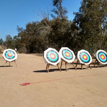 Morley Field Archery House - Targets on the range - Stadiums & Arenas Near Me - San Diego, California