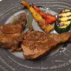 Palace Hotel Moderno - Beef cooked in wine and roasted vegetables