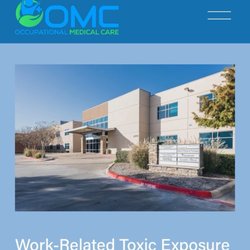 Occupational Medical Care - Front of Main Entrance.
