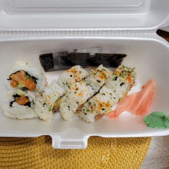 True Teriyaki - Spicy Salmon Roll - Sushi Bars Near Me - Sanger, California True Teriyaki - Spicy Salmon Roll - Sushi Bars Near Me - Sanger, California