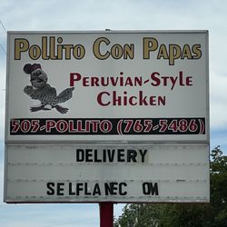 Pollito Con Papas