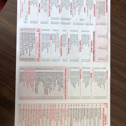 Yum's Chinese Food - Menu