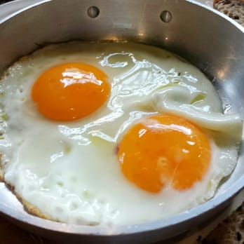 L'OV Milano - Runny sunny side up eggs (occhio di bue) - Bistros Near Me - Milan, Michigan