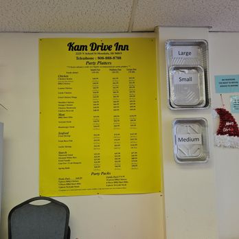 Kam Drive Inn - Menu - Burgers Near Me - Honolulu, Hawaii