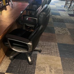 Bar seating! Bar seating!