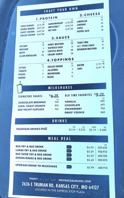 Menu photo 5 Wayback Burgers Kansas City, MO Menu photo 5 Wayback Burgers Kansas City, MO