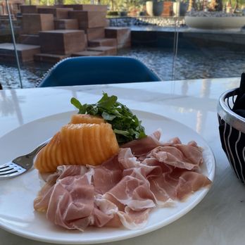 Osteria Fiorella - melon and prosciutto - Italian Near Me - Las Vegas, Nevada Osteria Fiorella - melon and prosciutto - Italian Near Me - Las Vegas, Nevada