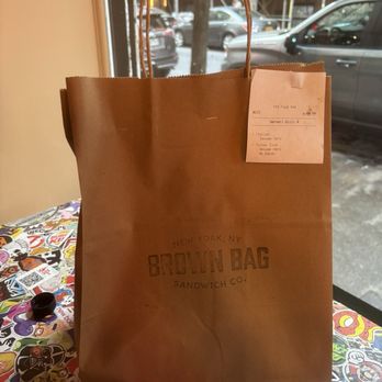 Brown Bag Sandwich - My sandwich order to go - Sandwiches Near Me - New York, New York Brown Bag Sandwich - My sandwich order to go - Sandwiches Near Me - New York, New York