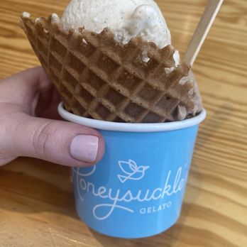 Honeysuckle Gelato - Butter pecan praline - Gelato Near Me - Charlotte, North Carolina Honeysuckle Gelato - Butter pecan praline - Gelato Near Me - Charlotte, North Carolina