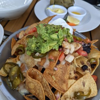 Boulder Cork - Happy hour nacho with chicken - Steakhouses Near Me - Boulder, Colorado