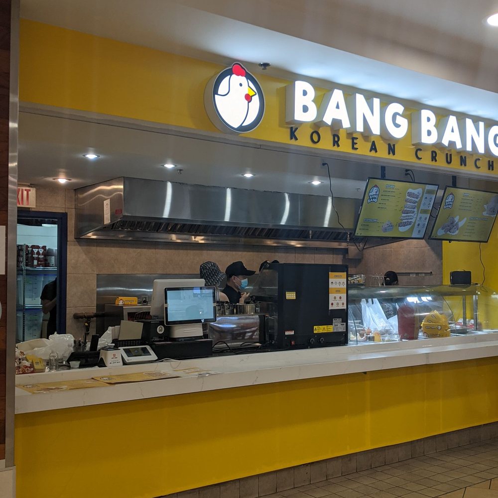 Counter in the food court
