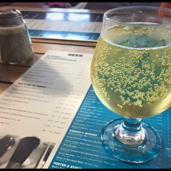 The WaterFront - A local, gluten-free cider on tap. Tastes very much more like a Chardonnay than a hard cider. - Seafood Near Me - Arnolds Park, Iowa The WaterFront - A local, gluten-free cider on tap. Tastes very much more like a Chardonnay than a hard cider. - Seafood Near Me - Arnolds Park, Iowa