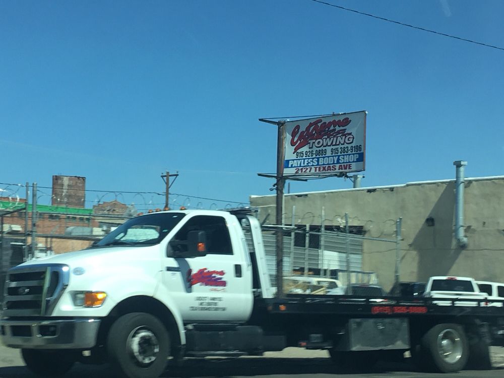Slide of Extreme Recovery & Towing