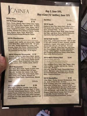 Jovinea Cellars Tasting Room by null