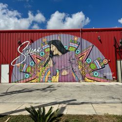 Alamo Candy - Side mural...tribute to Selena