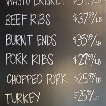 Cattleack Barbeque - Meat menu - Barbeque Near Me - Dallas, Texas
