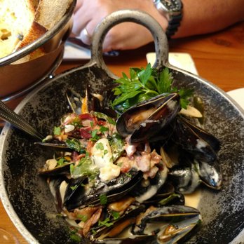 Terra Nova - Pan-Roasted Bourbon Mussels - New American Near Me - Sewell, New Jersey Terra Nova - Pan-Roasted Bourbon Mussels - New American Near Me - Sewell, New Jersey