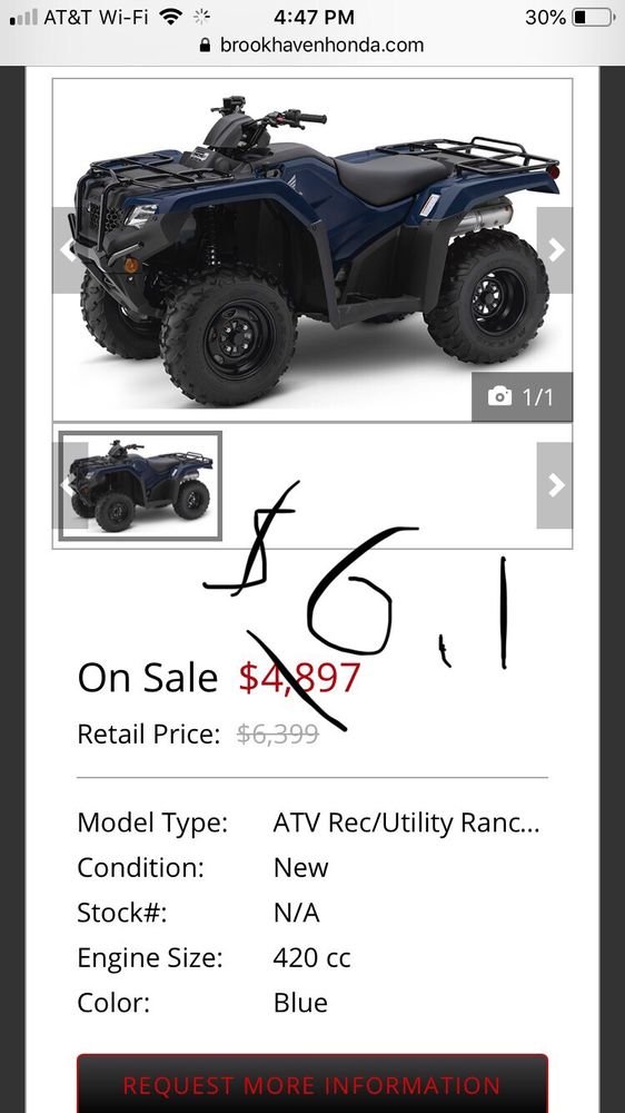 BROOKHAVEN HONDA MOTORCYCLE Updated September 2024 111 Stribling Dr