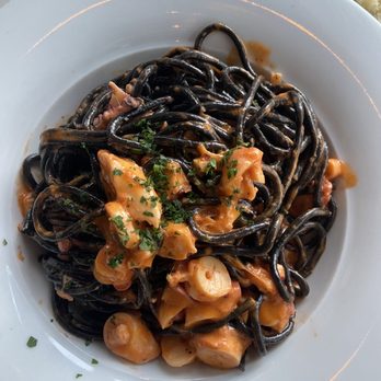 Monello - Squid ink pasta - Italian Near Me - San Diego, California Monello - Squid ink pasta - Italian Near Me - San Diego, California