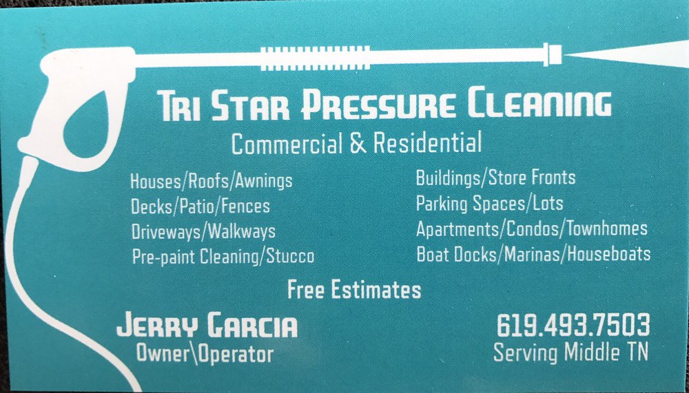 TRI STAR PRESSURE CLEANING Murfreesboro, Tennessee Pressure Washers