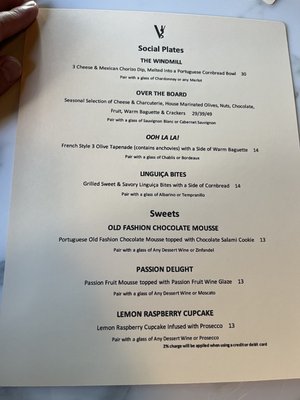 Menu photo 7 Vinhos Merced, CA