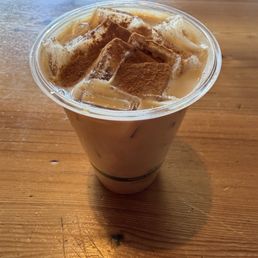 Latte with honey