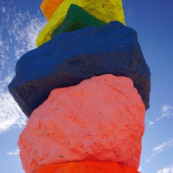 Seven Magic Mountains - Public Art Near Me - Las Vegas, Nevada Seven Magic Mountains - Public Art Near Me - Las Vegas, Nevada