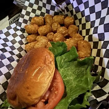 Milwaukee Brat House - The Belly Buster Burger - Pubs Near Me - Milwaukee, Wisconsin