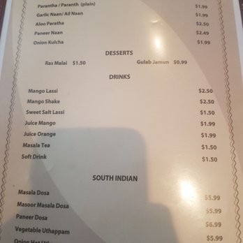 Chand Palace - Menu - Indian Near Me - Montreal, Quebec