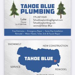 Tahoe Blue Plumbing