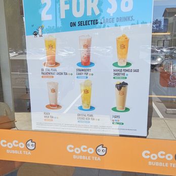 CoCo Bubble Tea - Promo #2 - Bubble Tea Near Me - Milpitas, California CoCo Bubble Tea - Promo #2 - Bubble Tea Near Me - Milpitas, California