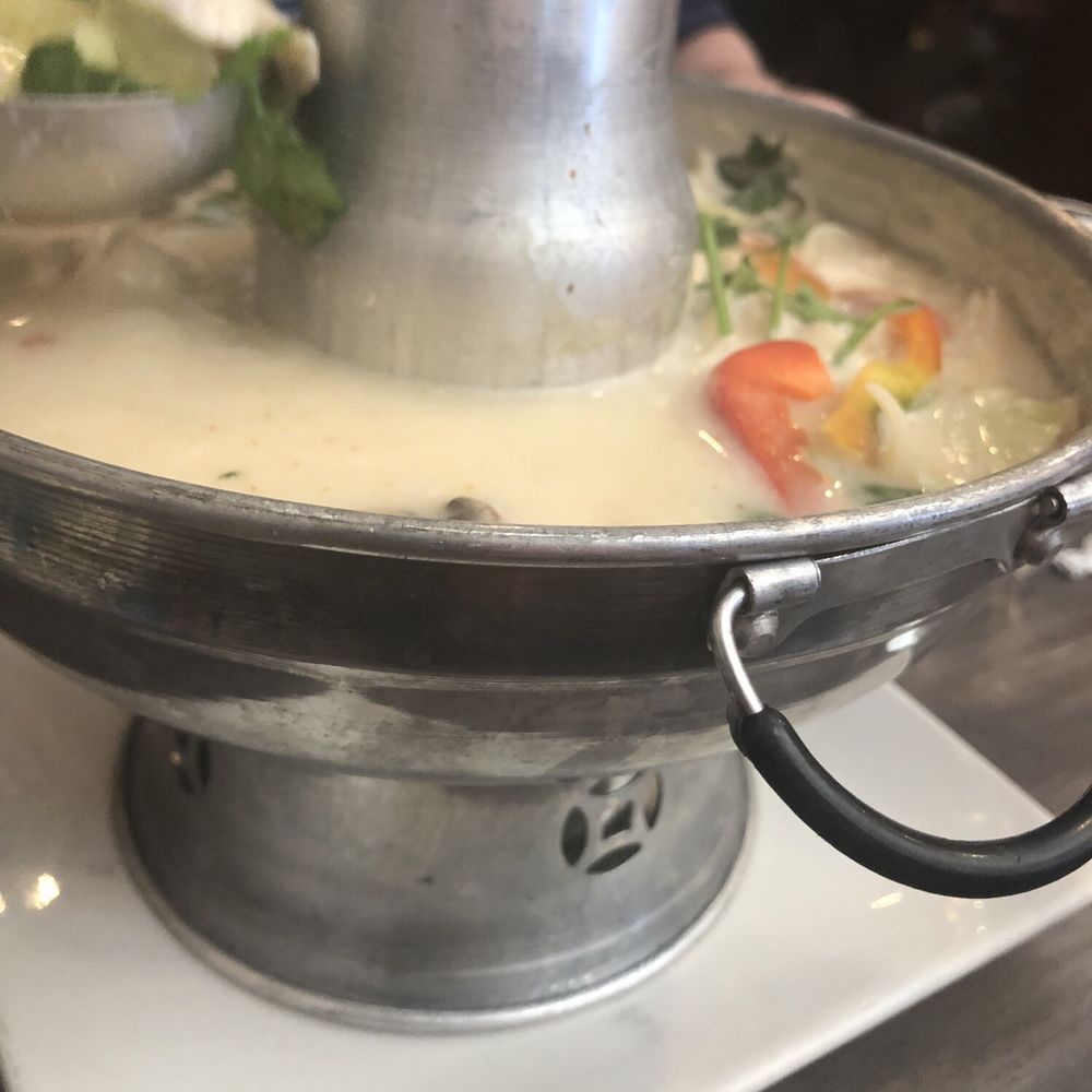 At Nine Thai - Creamy soup. - Thai Near Me - Centennial, Colorado At Nine Thai - Creamy soup. - Thai Near Me - Centennial, Colorado