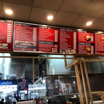 Japan Express - menu above - Japanese Near Me - Plainview, New York