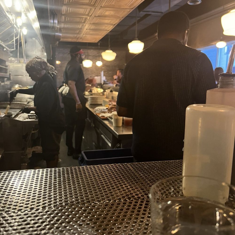 Au Cheval - The kitchen staff from the bar - Bars Near Me - Chicago, Illinois