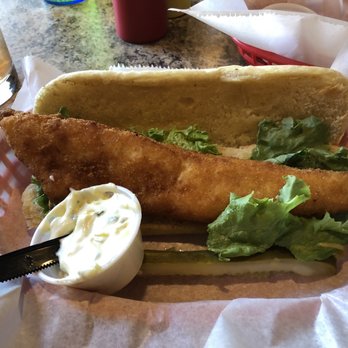 Julies' Crystal Lounge - Walleye sandwich - Lounges Near Me - Waupaca, Wisconsin
