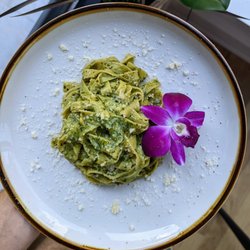 Flavia’s Cucina Romana - pesto fettuccine
