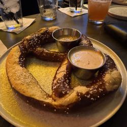 Maverick's Roadhouse - Bavarian pretzel was perfect!