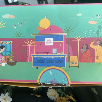 Dosa Shack - Fancy box for the Paneer Spinach Melt - Indian Near Me - Austin, Texas