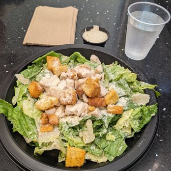 Universal Studios Hollywood - A great Caesar salad at a reasona ble price at the diner! - Amusement Parks Near Me - Universal City, California