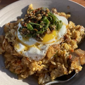 Pour Company - Pork belly and shrimp fried rice - New American Near Me - Fullerton, California
