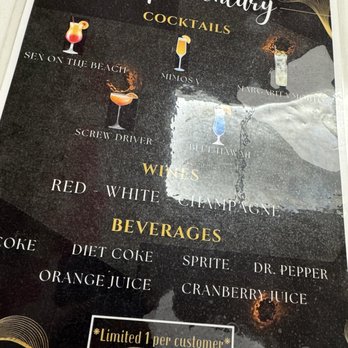 Aria Nail Lounge - Drink menu - Nail Salons Near Me - Vista, California Aria Nail Lounge - Drink menu - Nail Salons Near Me - Vista, California