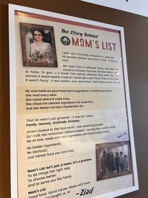 Menu photo 8 Mom's List Culver City, CA Menu photo 8 Mom's List Culver City, CA
