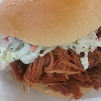 Jamesport Farm Brewery - pulled pork sandwich w/coleslaw $10 & delicious - Breweries Near Me - Riverhead, New York Jamesport Farm Brewery - pulled pork sandwich w/coleslaw $10 & delicious - Breweries Near Me - Riverhead, New York